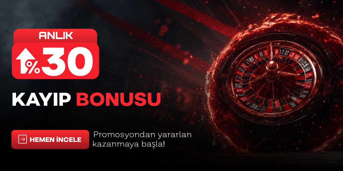 Tokyobet anlık yüzde 30 kayıp bonusu duyurusu