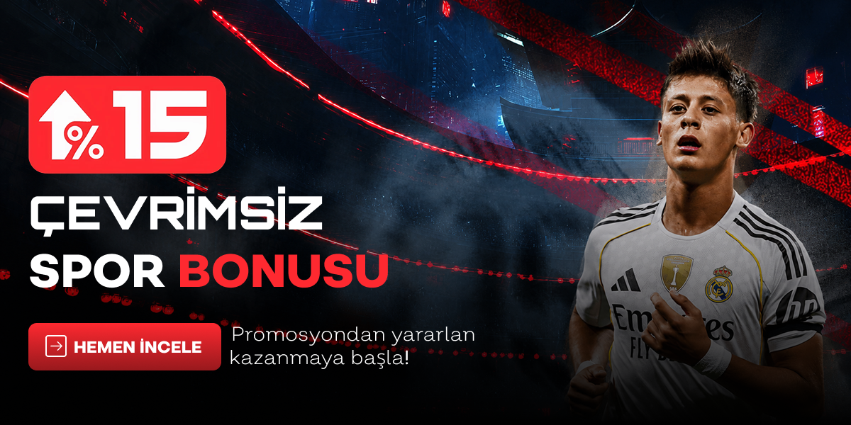 Tokyobet yüzde 15 çevrimsiz spor bonusu duyurusu