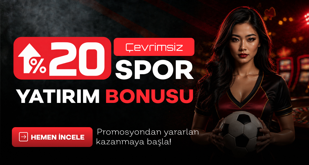 Tokyobet yüzde 20 çevrimsiz spor yatırım bonusu duyurusu